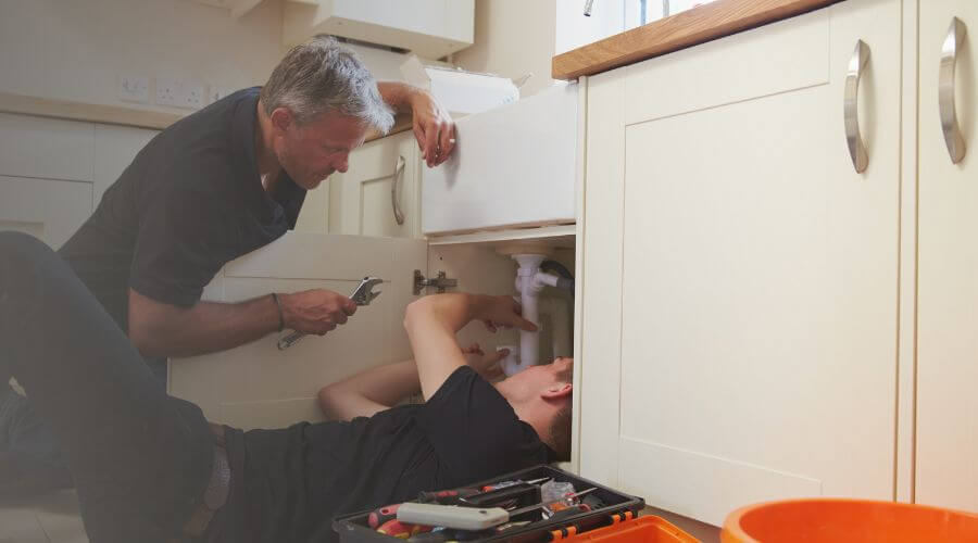 Professional burst pipe repair services in Haworth, OK
